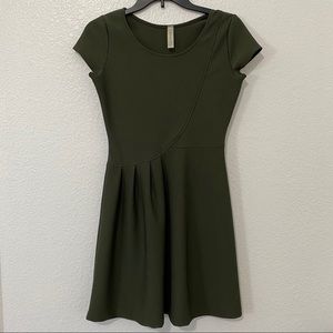 Lovely Day Olive Green Dress